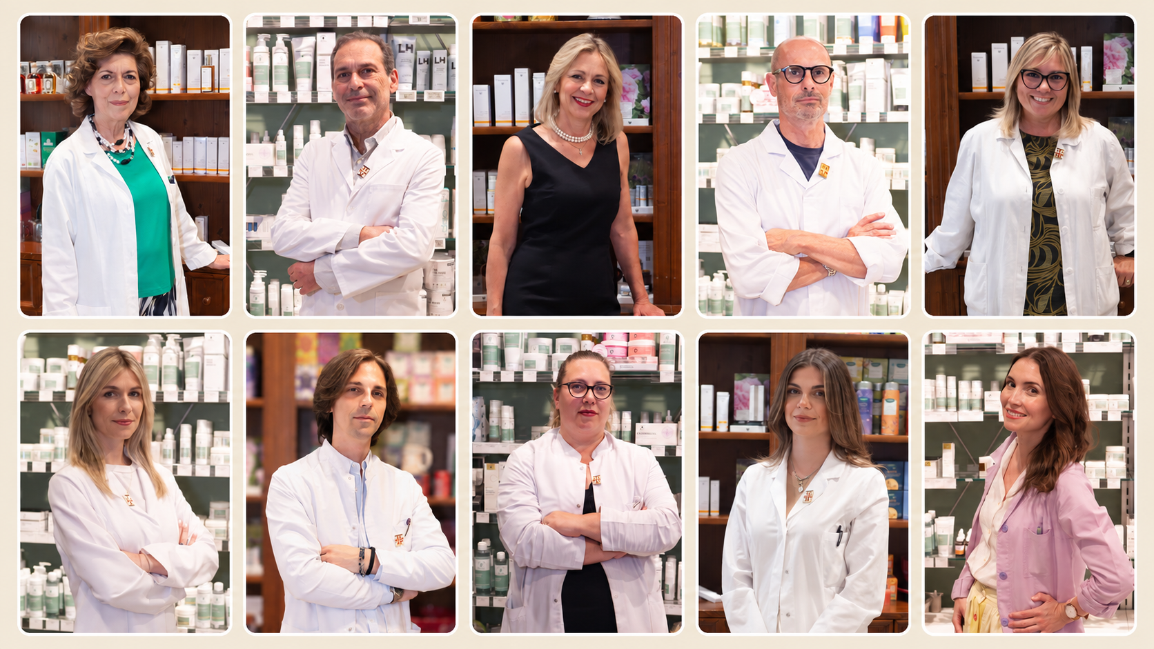 Staff della Farmacia Aita